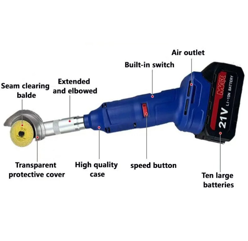Lithium-Akku-betriebener Kabel – Brushless Angle Grinder Battery Powered Bewertung und Preis