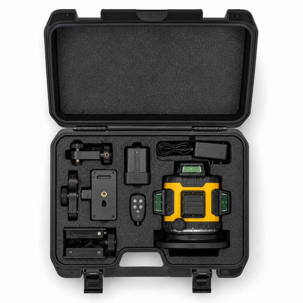 4D 16-Linien Grünes Laser-Nive – Laser Level 16 Lines 4D Green Bewertung und Preis