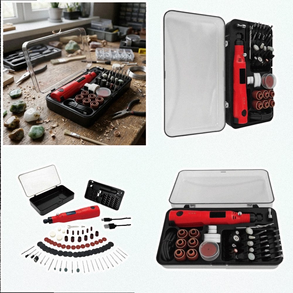 3,6-V-Akku-Drehwerkzeug-Set, U – Cordless Rotary Tool Kit Accessories Bewertung und Preis