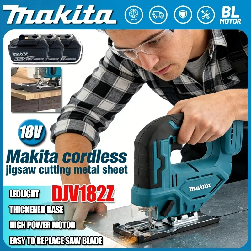 Makita DJV182Z 18V 340W Bürste – Brushless Cordless Electric Drill 18V Bewertung und Preis